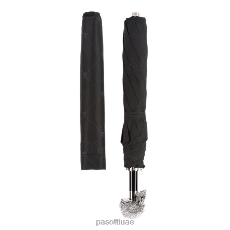 مظلة | 64 OXF-18TE W333TR - مظلة قابلة للطي على شكل جمجمة سواروفسكي PASOTTI Z446V159